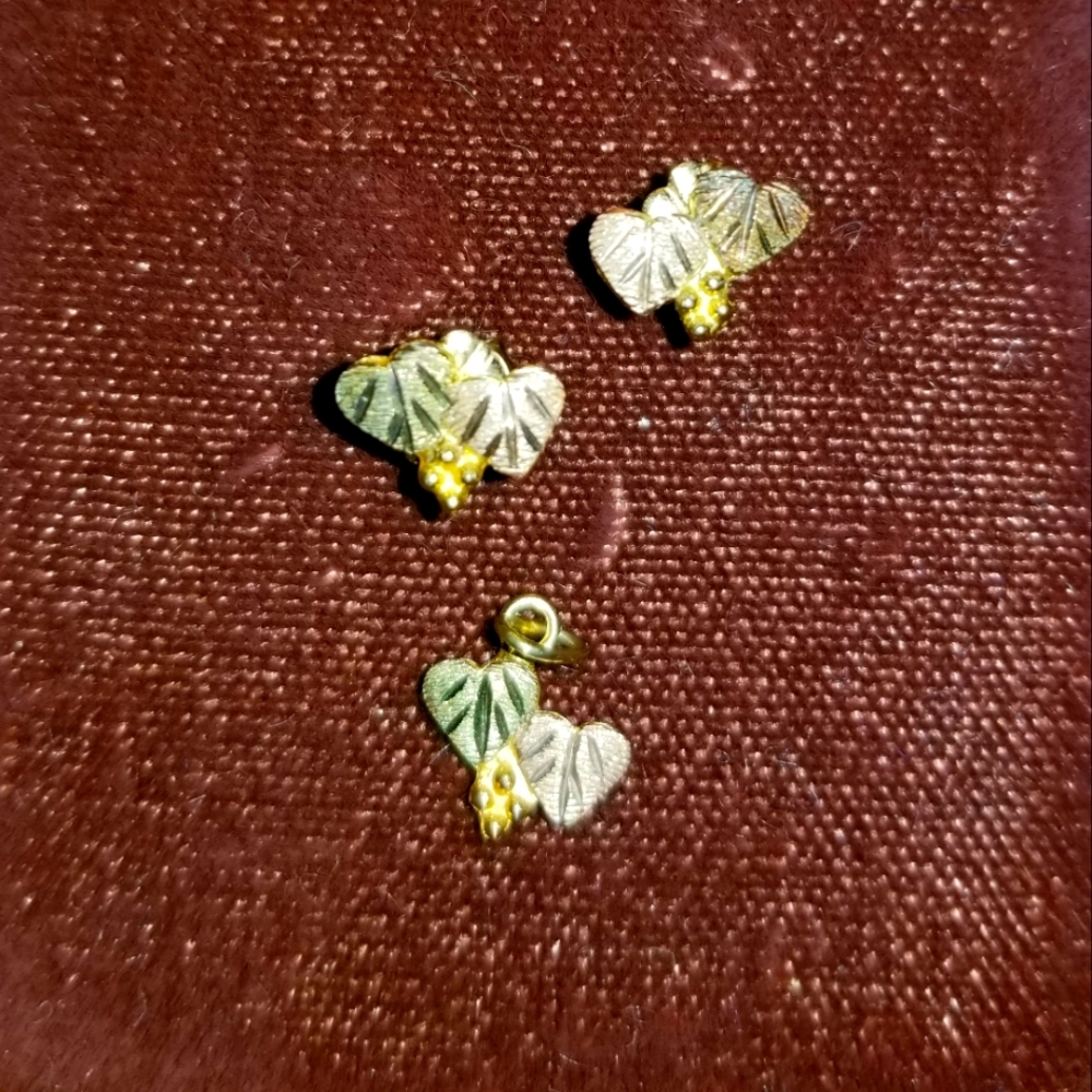 Lundstrom 14k Gold Black Hill's Gold
